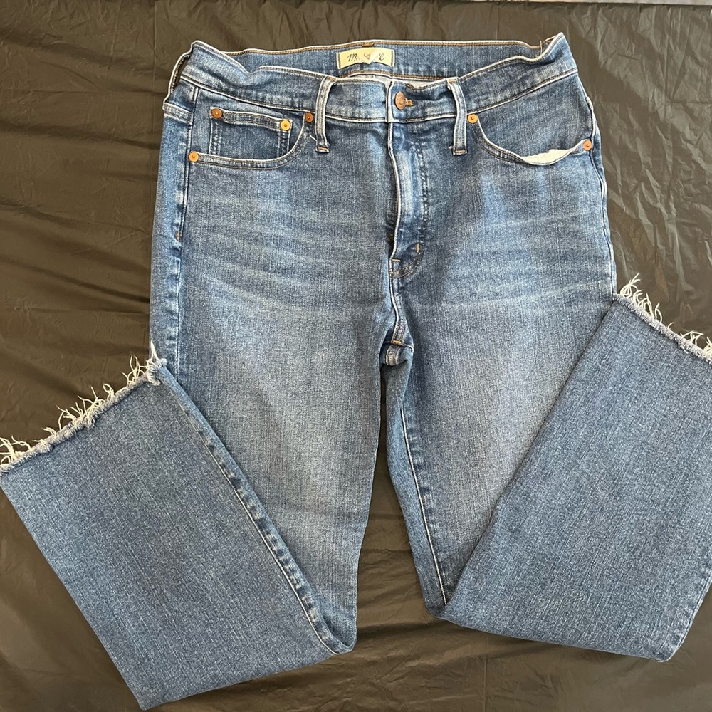 Women’s Madewell Classic Blue Denim Jeans. Size 30 Inseam 24